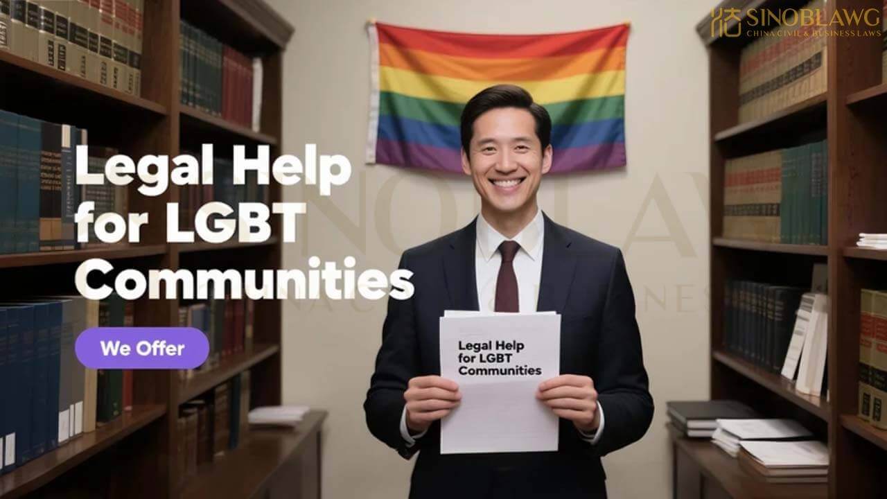 We Offer Legal Help for LGBT Communities in China Now!