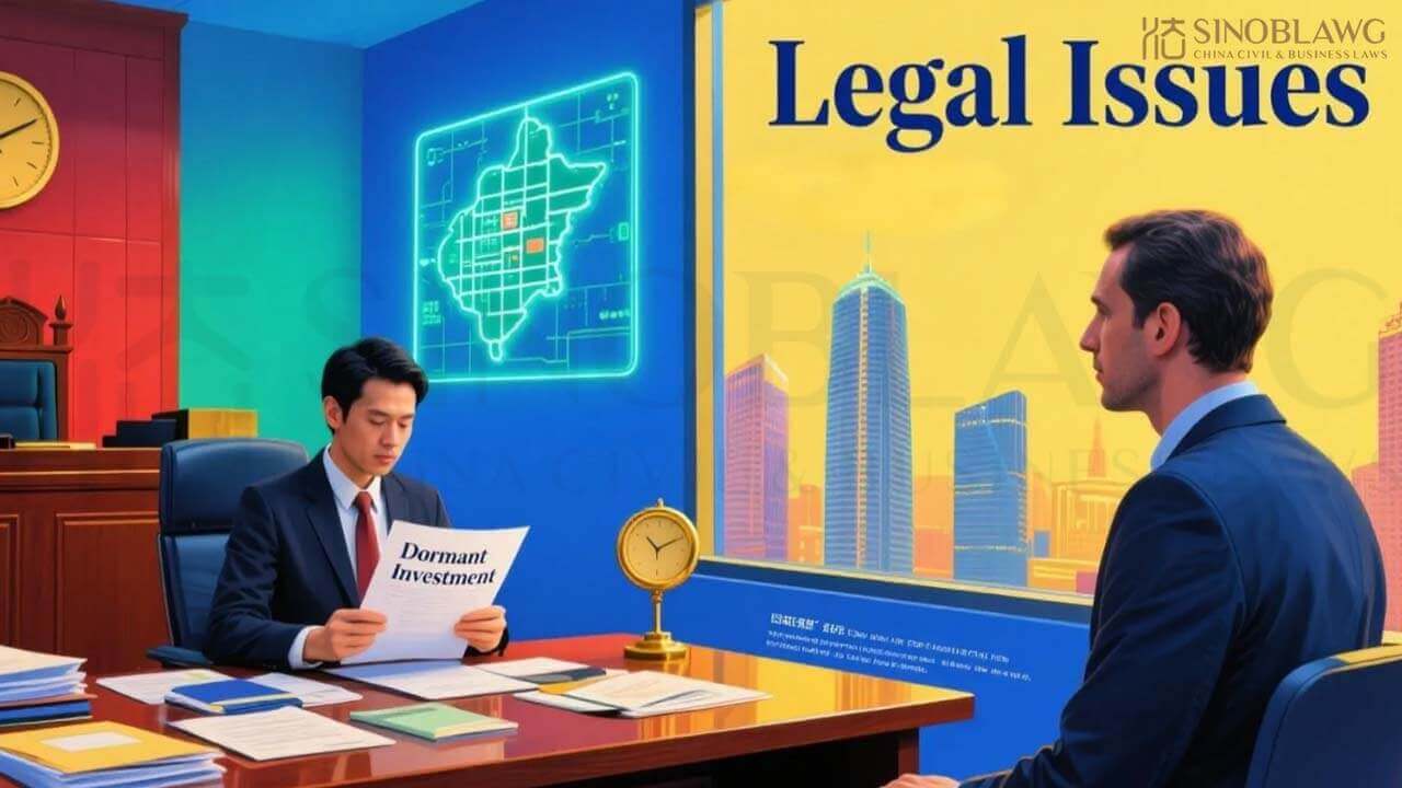 Legal issues regarding dormant investment by foreign investors in China