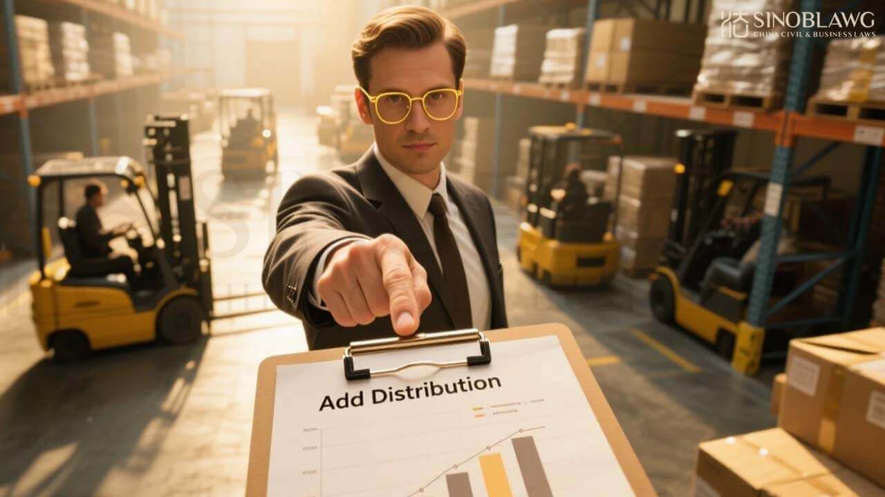 Add distribution to your current business scope