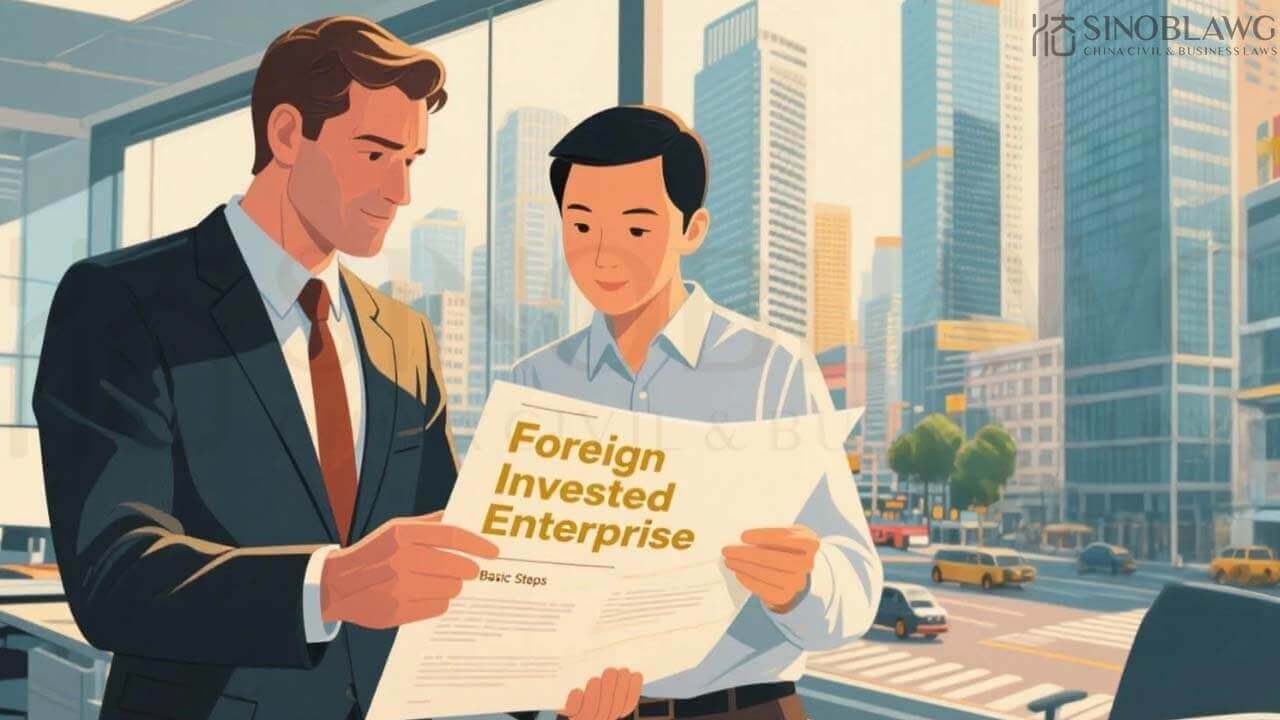 The basic steps for setting up a foreign invested enterprise in China