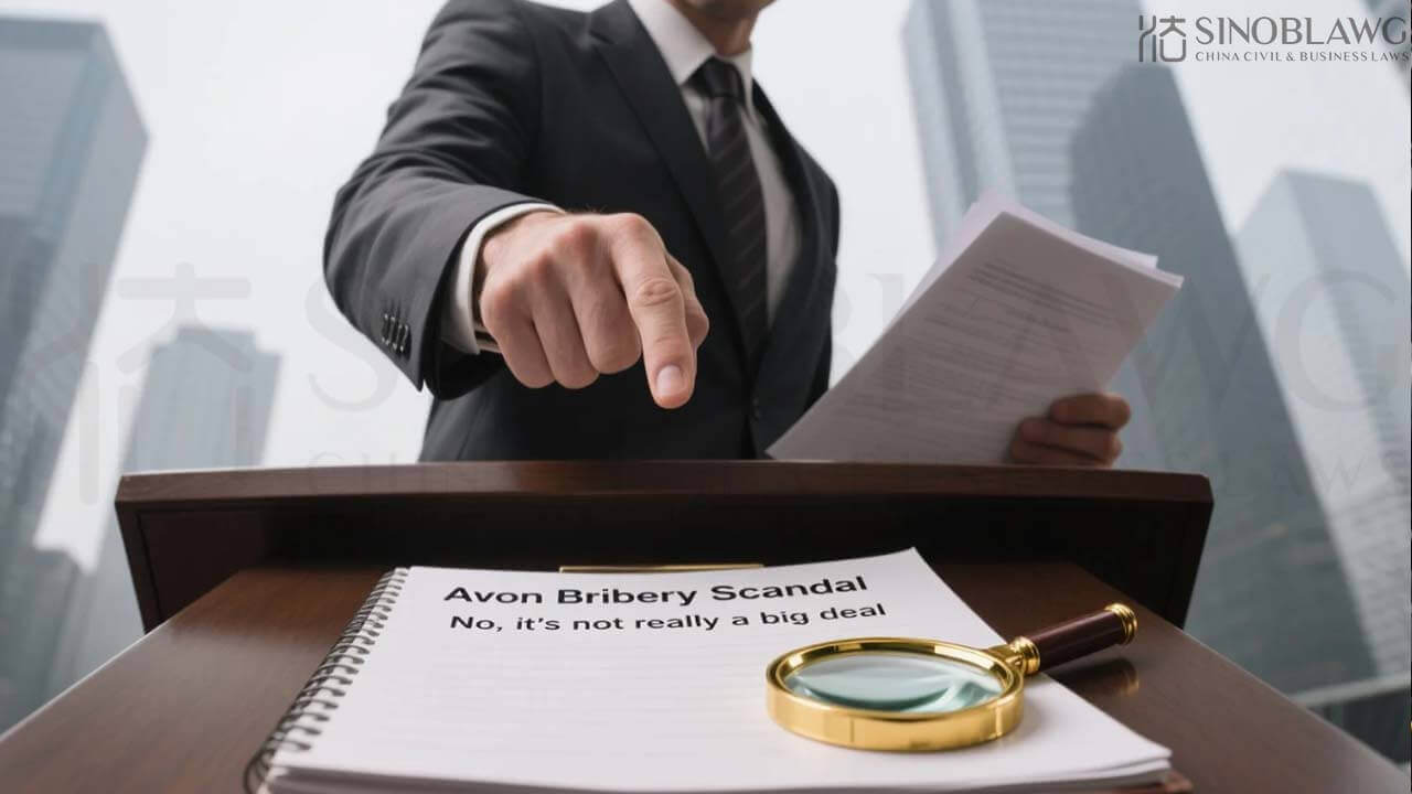 Avon bribery scandal in China, not really a big deal