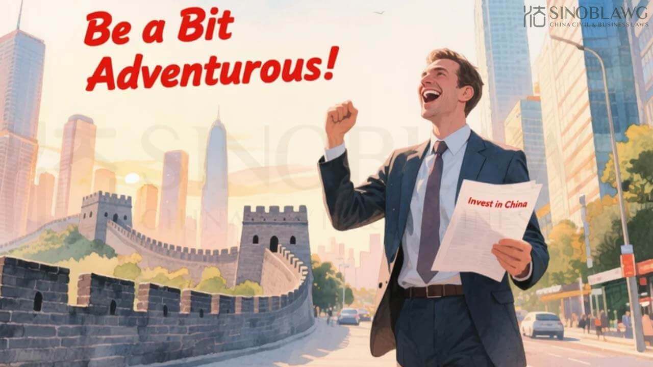 Be a bit adventurous when making investment in China