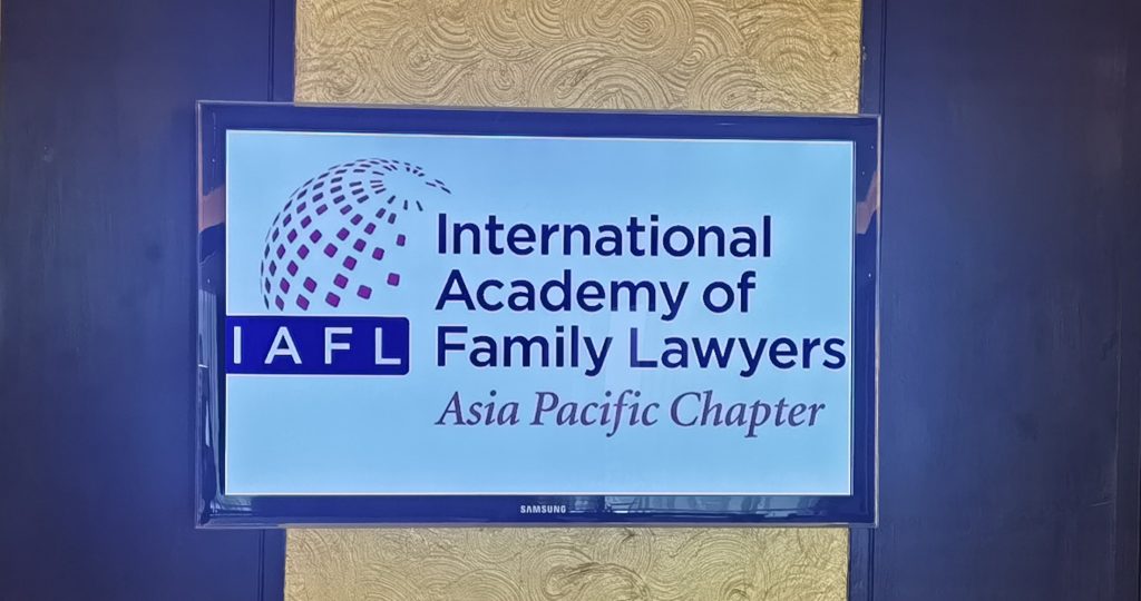 IAFL: a New World for China Family Lawyers