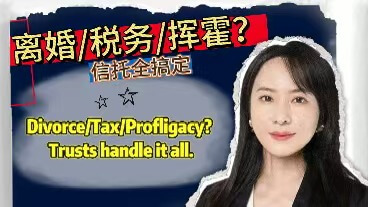 Divorce, taxation, or squandering? A trust can handle them all.