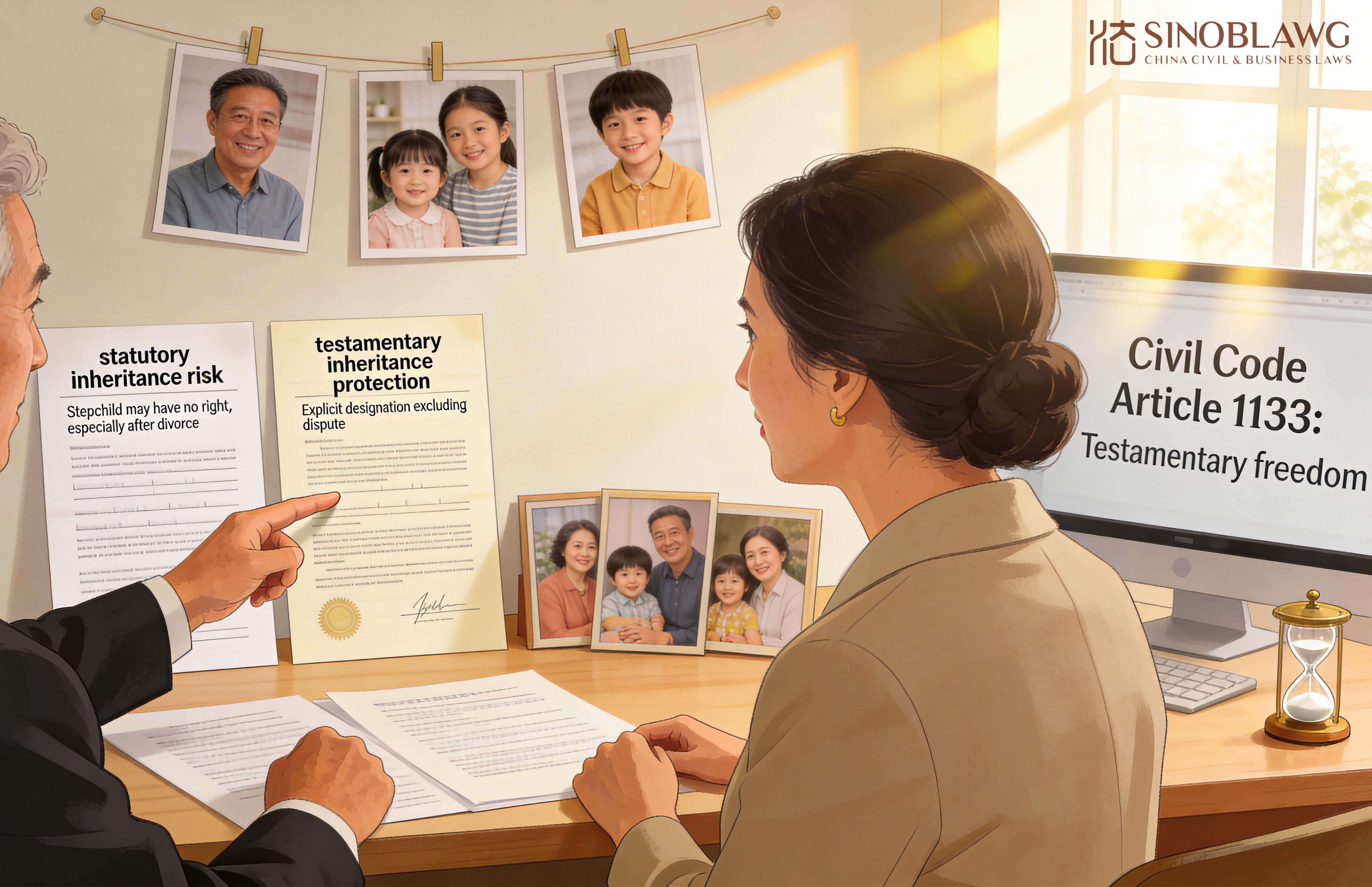 Does a Stepchild Have Right to Inherit the Estates of a Stepparent under Chinese Laws?