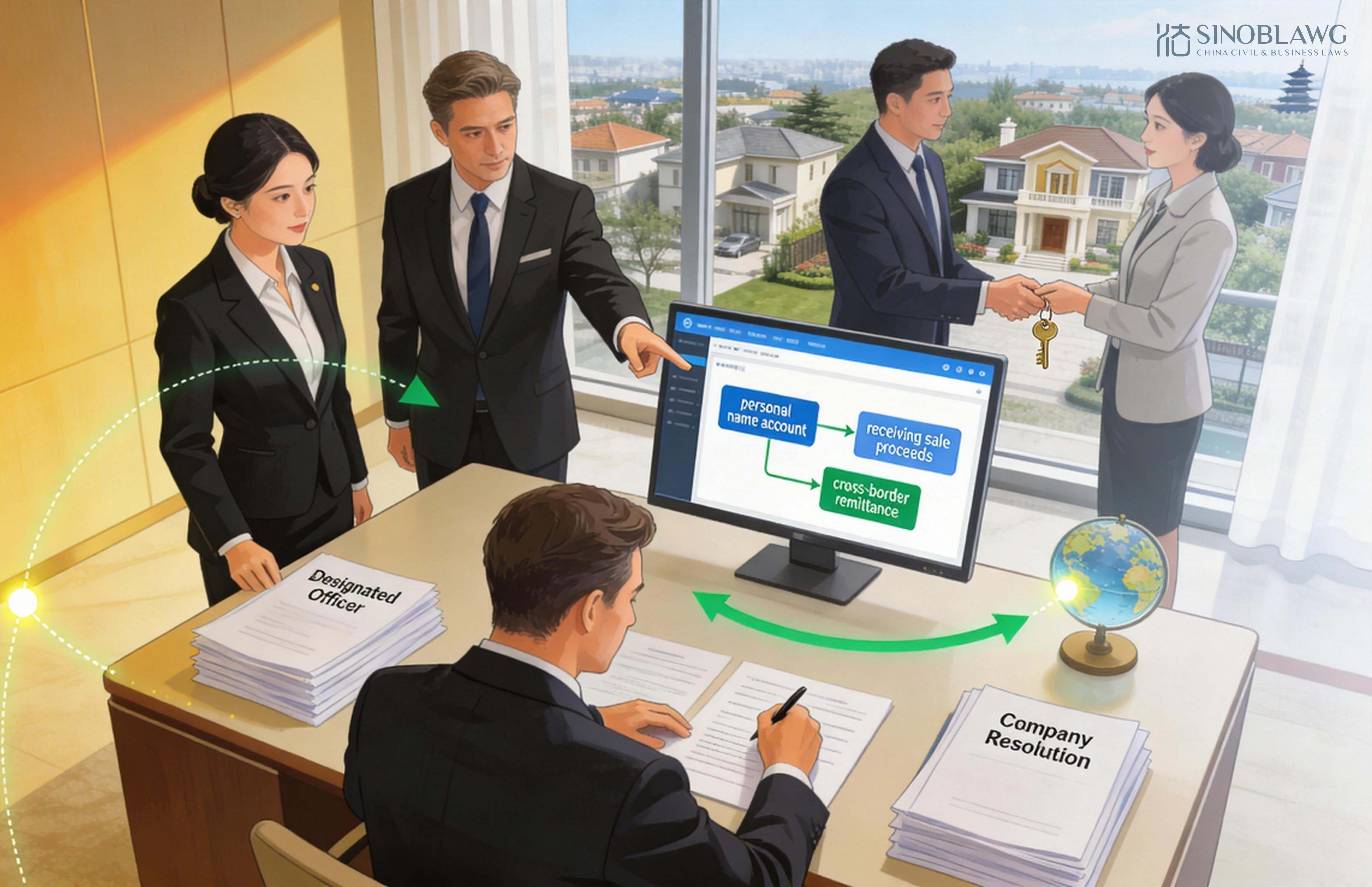 Foreign Companies Sell Corporate Property in China: First Success Story